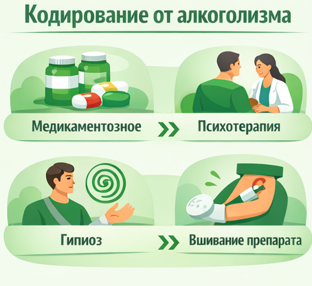 кодирование от алкоголизма в Угличе Санати